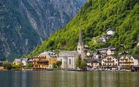 Kościół Nad Jeziorem W Hallstatt