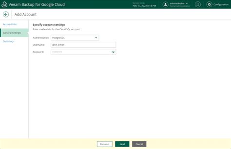 Step Specify General Settings Veeam Backup For Google Cloud User Guide