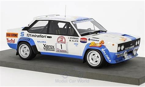 Miniature Fiat 131 Abarth 1 18 Topmarques Collectibles No 1 Rallye WM