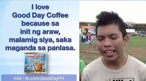 Good Day Coffee Jomar Says Maganda Sa Panlasa Youtube