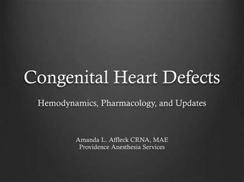 Ppt Congenital Heart Defects Powerpoint Presentation Free Download Id 2032171