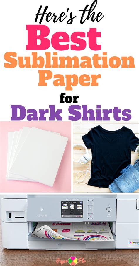 The Ultimate Sublimation Paper For Dark Shirts