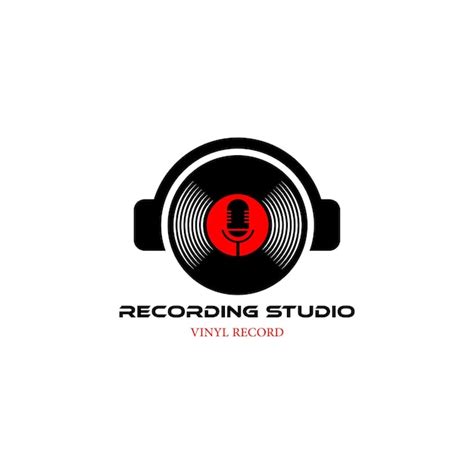 logo recording studio  vectors psds
