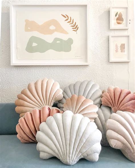 Shell Pillows Craftinspiration Идеи для поделок Ремесла Подушки