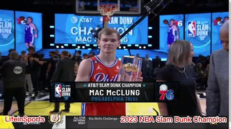 Mac Mcclung Winning 2023 Nba Slam Dunk Highlights