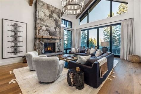 Cabin Charm Meets Alpine Luxury in Lake Tahoe Mansion