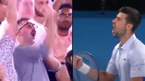 Tennis Fans Want Man Banned After Obscene Gesture Towards Novak