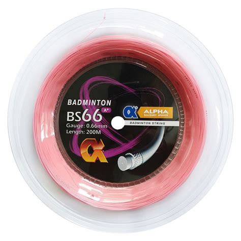 Alpha Badminton string BS66 A+ sport string 0.66mm... – Grandado