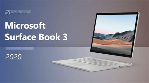 Microsoft Surface Book 3 Specs - Full Technical Specifications - SurfaceTip