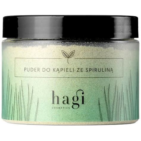 Hagi Cosmetics Bath Powder Puder Do K Pieli Ze Spirulin G