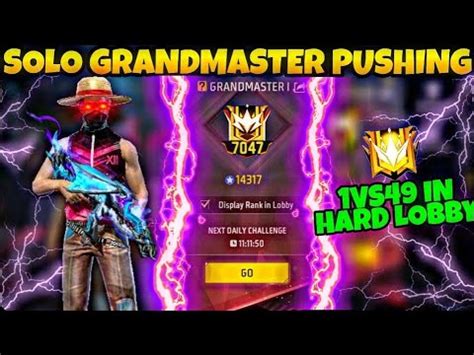 ROAD TO GRANDMASTER SEASON 37 SOLO GRANDMASTER PUSHING PUSHING