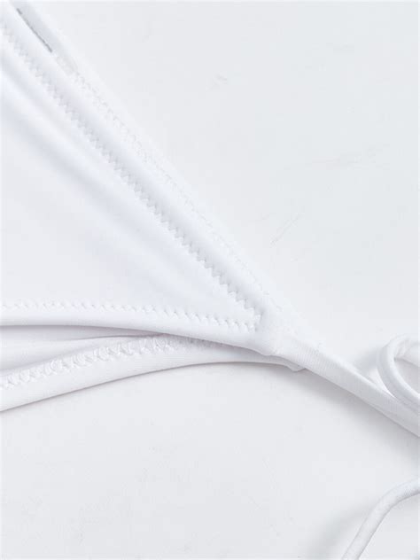 LCW DREAM Beyaz UV Korumalı Düz Brazilian Bikini Alt S47220Z8 FFB LCW