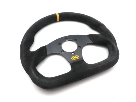 Omp Superquadro Steering Wheel Black Suede 330mm Od 1990 Nn Free Shipping Ebay