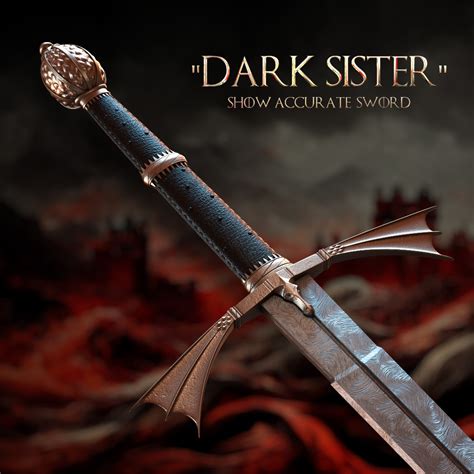 STL File Dark Sister Show Accurate House Of The Dragon Game Of