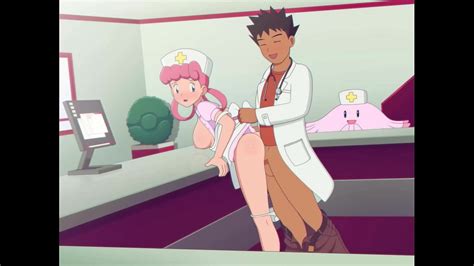 Pokemon Doc Brock Follando Con La Enfermera Joy Cum Dentro