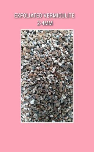 Brown Granules Exfoliated Vermiculite Packaging Type Packet