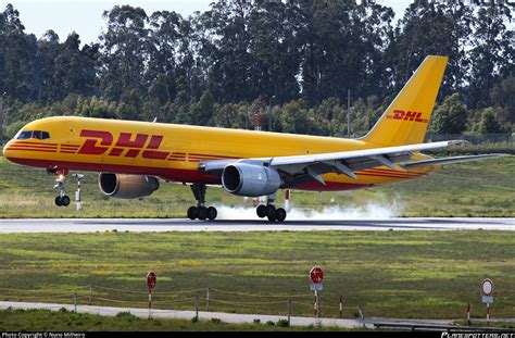 G BIKZ DHL Aviation Boeing 757 236 SF Photo By Nuno Milheiro ID