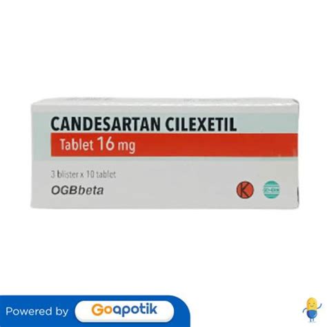 Jual Candesartan Cilexetil Ogb Beta Mg Box Tablet Shopee Indonesia