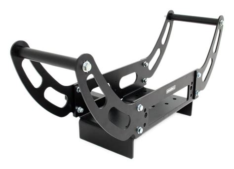 Superwinch Hitch Mounted Winch Mounting Plate With Handles Superwinch