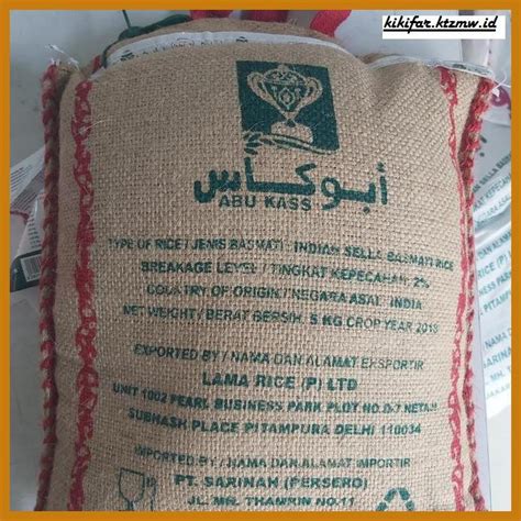 Jual Aneka Beras Beras Basmati Abu Kass Asli Dari Arab Saudi Isi Di