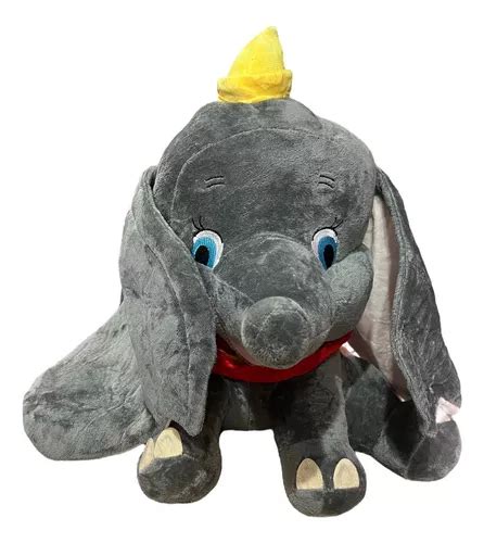 Peluche De Dumbo Cm Gris Mediano Regalo Meses Sin Inter S