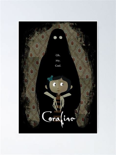 "coraline cartoon" Poster for Sale by agustinastanto | Redbubble