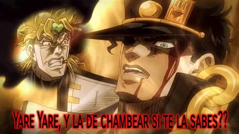 Y La De Chambear Te La Sabes Jotaro Vs Dio Youtube