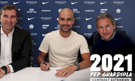 Guardiola extends Man City contract to 2021 - EgyptToday