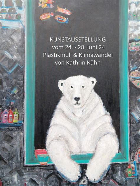 HAW Hamburg Kunstausstellung Plastikmüll und Klimawandel von Kathrin