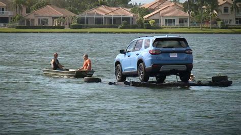 How Does Vehicle Float On Water At Honda Classic