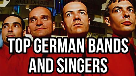 Top German Bands Singers Youtube