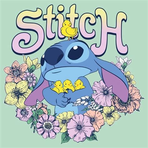 Trends International Disney Lilo And Stitch Flowers Wall Poster 22 375