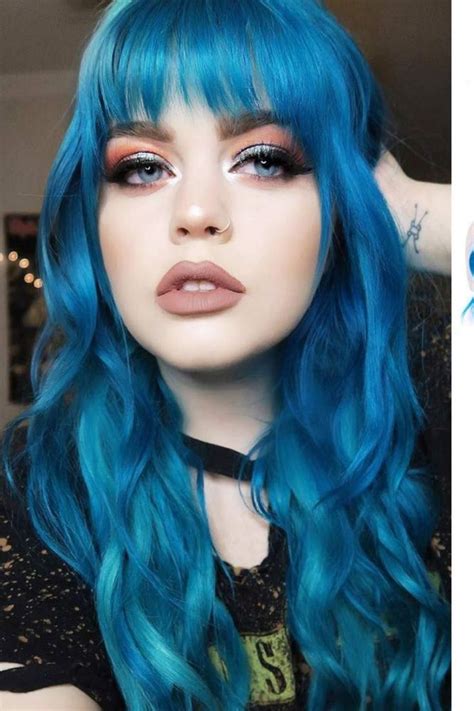 35 Gorgeous Blue Hair Ideas You Can Copy This Year Lynsire Cool