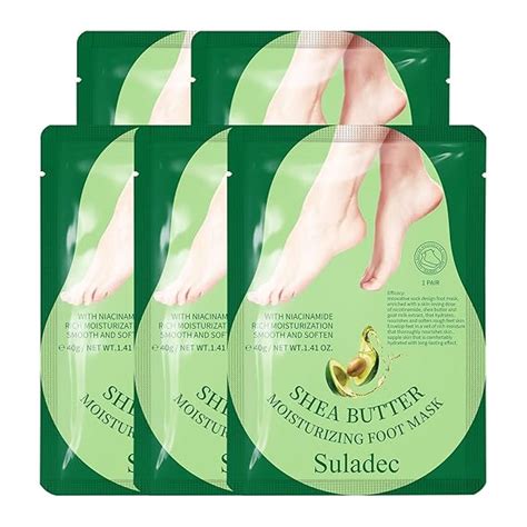 Suladec Moisturizing Foot Mask With Shea Butter And Goat