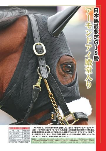 ★特集〜アーモンドアイが顕彰馬に選定 週刊gallop Dマガジン