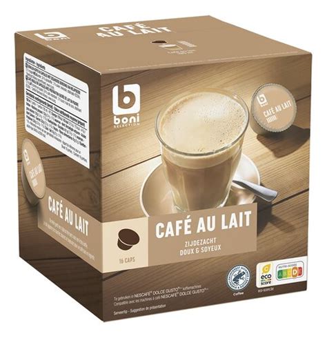 BONI Caps café au lait UTZ 16pc Colruyt Collect Go