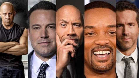 Highest Paid Actors Of 2020 Dwayne Rocks Again — Buzzpedia