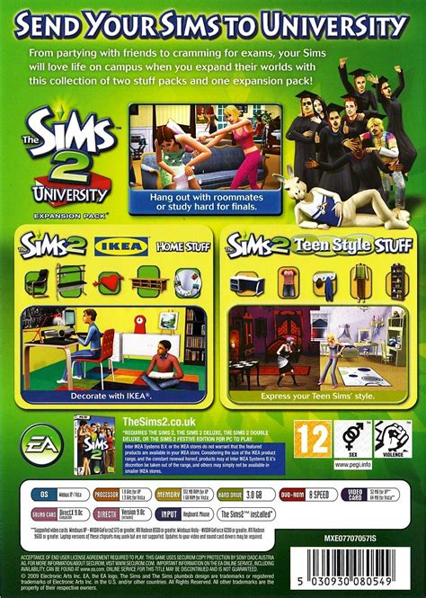 Buy The Sims 2 University Life Collection - PC Online at Lowest Price ...