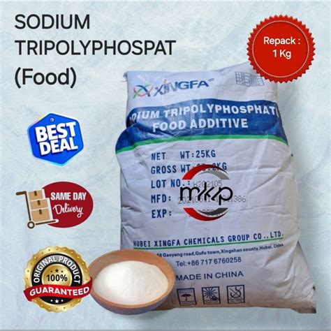 jual stpp food grade repack  kg shopee indonesia