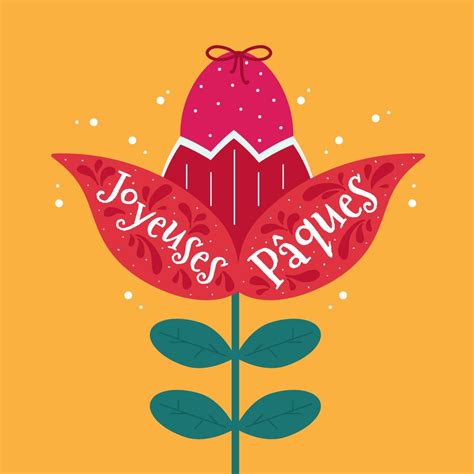 Joyeuses Pâques Typography Vector 284071 Vector Art at Vecteezy