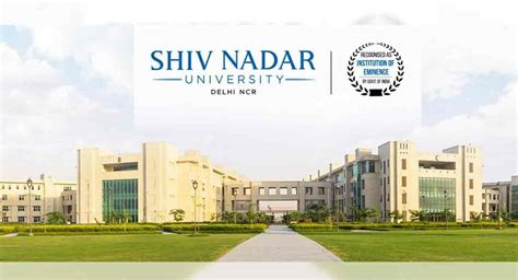 Shiv Nadar University Invites Applications For Admissions Into Various