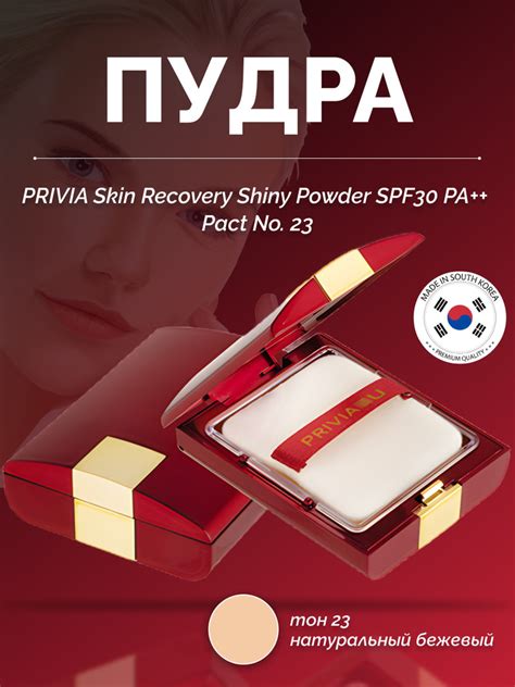 Пудра Skin Recovery Shiny Powder Pact Корея - купить с доставкой по ...