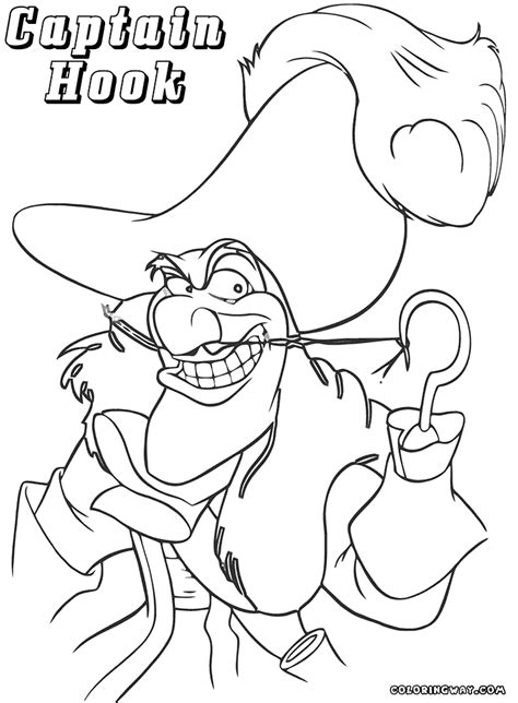 Captain Hook Coloring Pages Coloring Pages To Download And Print