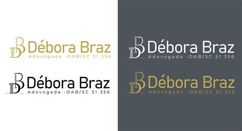 Identidade Visual Advocacia D Bora Braz On Behance