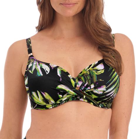 Fantasie Swim Palm Valley Full Cup Bikini Oberteil Black Annadiva