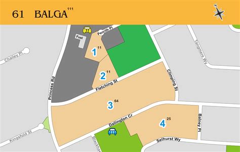 Map 61 – Balga Congregation