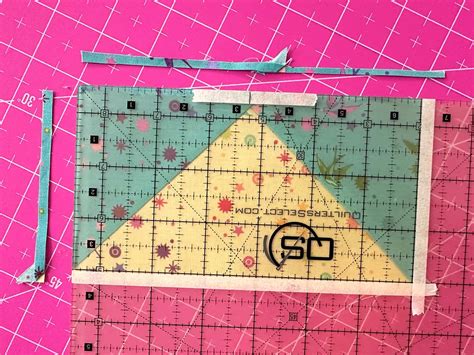 Three Simple Methods To Trim Flying Geese Quilt Block Components The