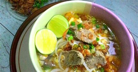 Berikut Resep Soto Daging Sapi Makanan Hangat Cocok Untuk Pagi Hari