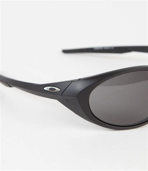 Oakley Eye Jacket Redux Sunglasses Matte Black Prizm Grey Flatspot