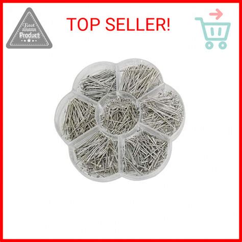 Chenkou Craft Pcs Assorted Of Sizes Mix Flat Head Pins For Jewelry